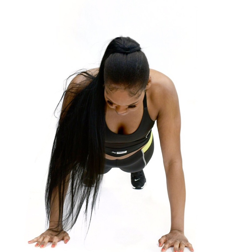 Puma fitness crop top leggings